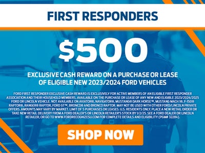 $500 First Responder Cash